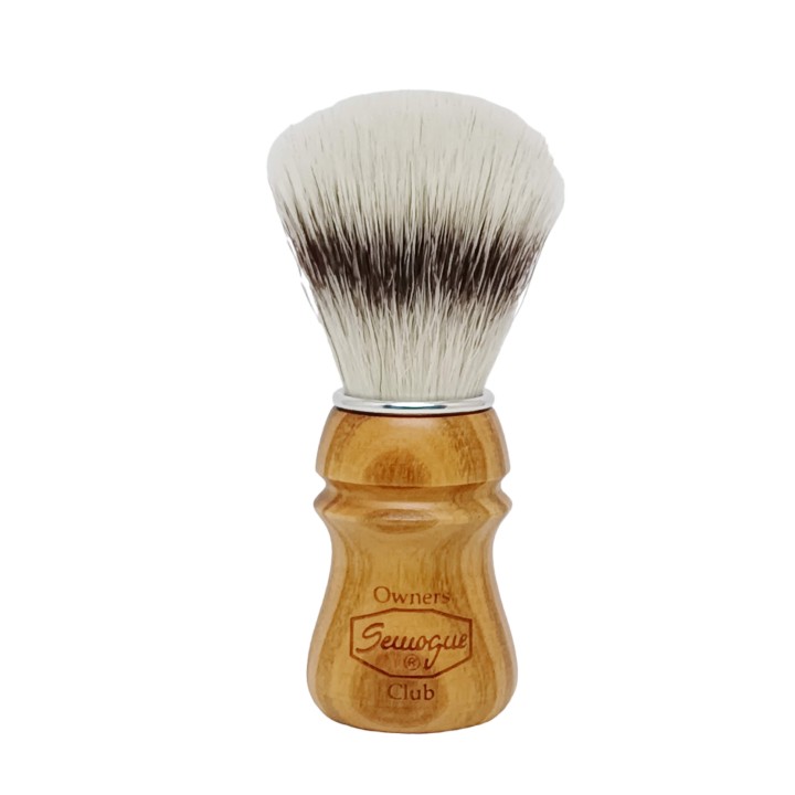 Semogue Synthetic Sylver Cherry Shaving Brush