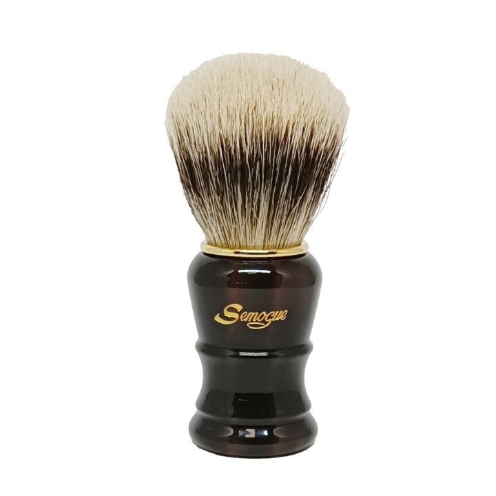 Brocha de Afeitar Semogue Pegasus-C7 Finest Mistura Tortoiseshell
