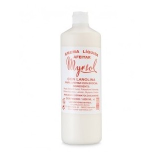 Crema líquida de afeitar Myrsol 1L