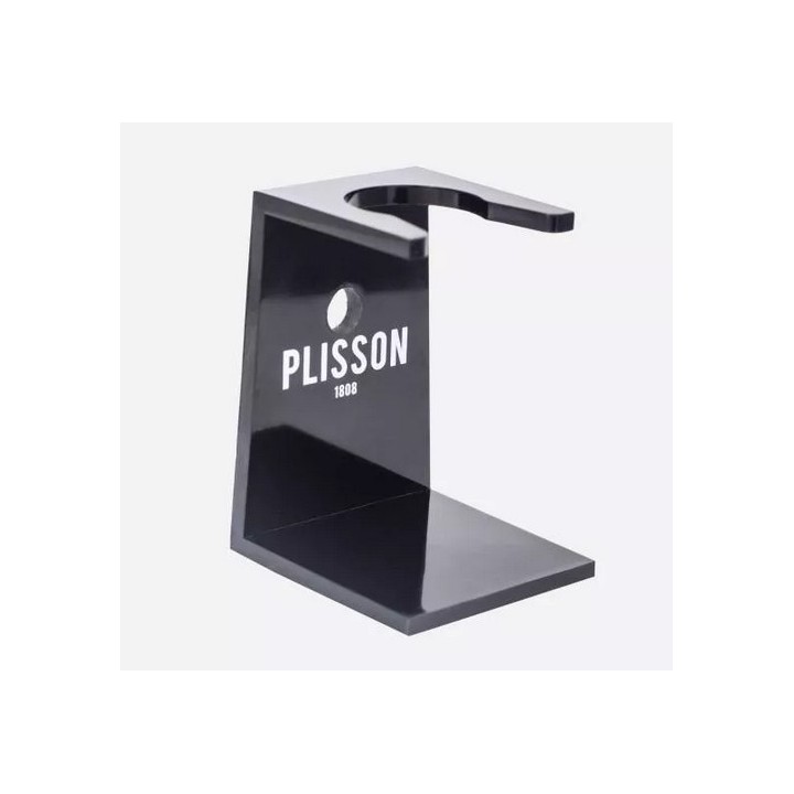 Soporte brochas de afeitar negro PM Plisson