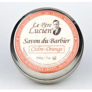 Jabón de Afeitar Cedro-Naranja Le Père Lucien Bol 200gr