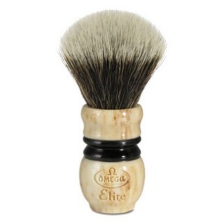 Brocha Afeitar Fibra Sintética 1921 Elite Vintage Edition Omega