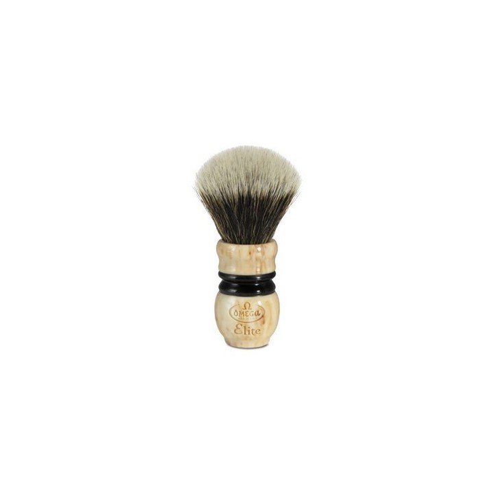 Omega Synthetic Fiber Shaving Brush 1921 Elite Vintage Edition