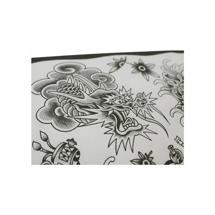 Póster Barber Japonés Flash Brosh