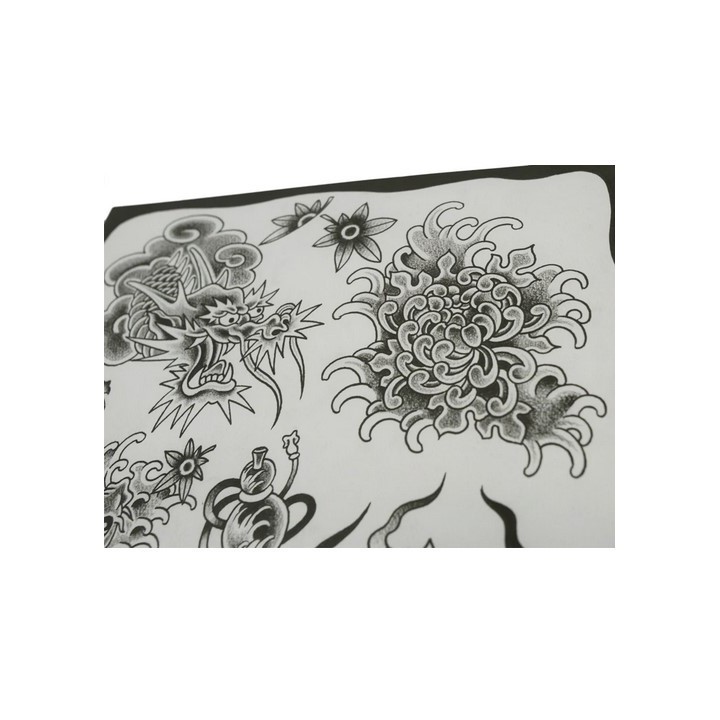 Póster Barber Japonés Flash Brosh