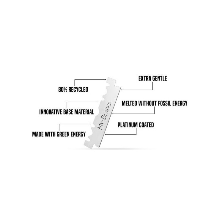 100 Cuchillas de Afeitar Partidas My-Blades