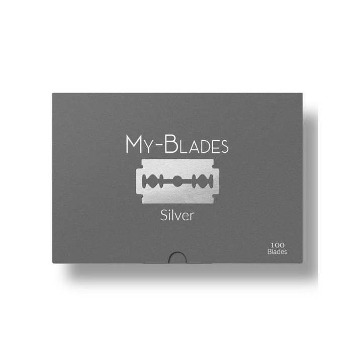 100 Cuchillas de Afeitar Silver My-Blades