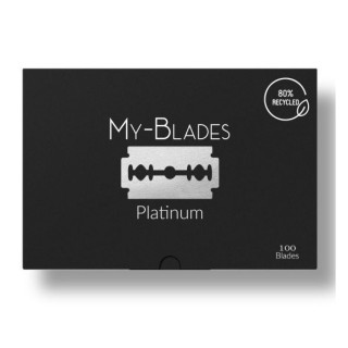 100 Cuchillas de Afeitar Platinum My-Blades