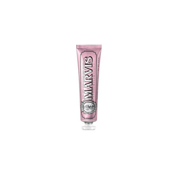 Dentífrico Sensitive Gums Gentle Mint con Flúor 75 ml Marvis
