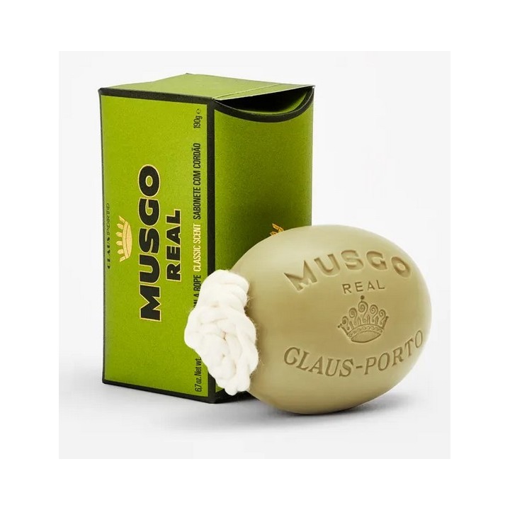 Musgo Real Soap Classic Scent on a rope 190gr. 