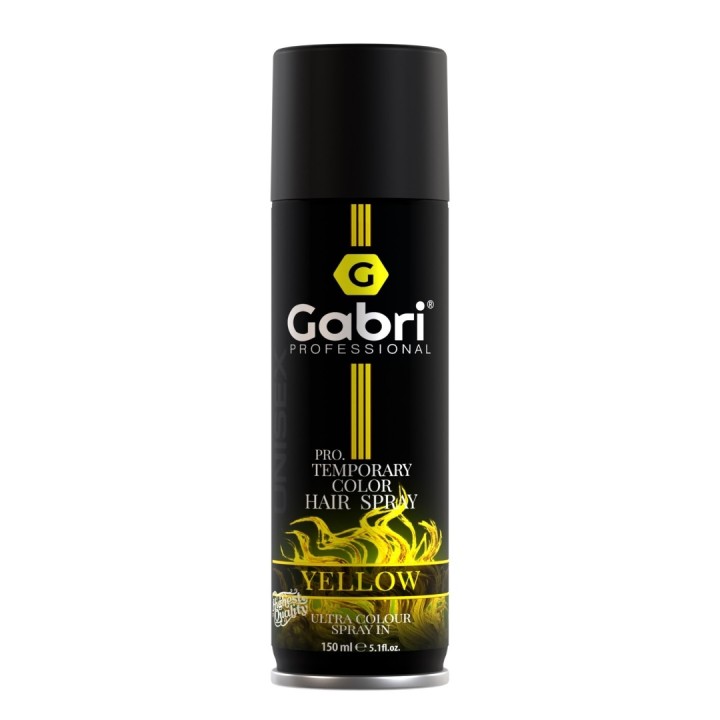 Spray para Cabello Color Amarillo Gabri Professional 150ml
