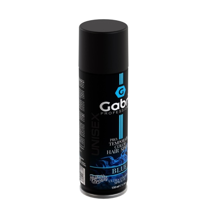 Gabri Professional Blue Pro Temporary Color Hair Spray 150ml