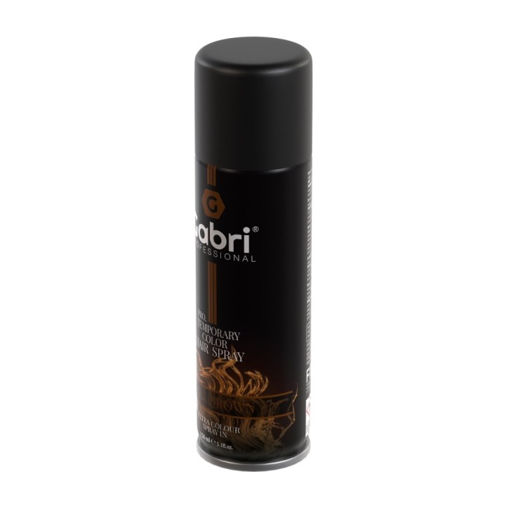 Gabri Professional Dark Brown Pro Temporary Color Hair Spray 150ml