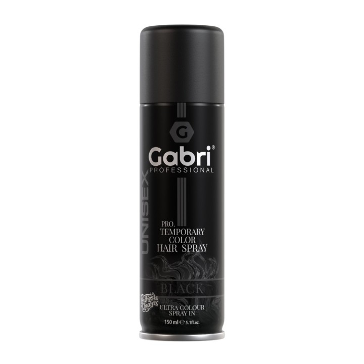 Spray para Cabello Color Negro Gabri Professional 150ml