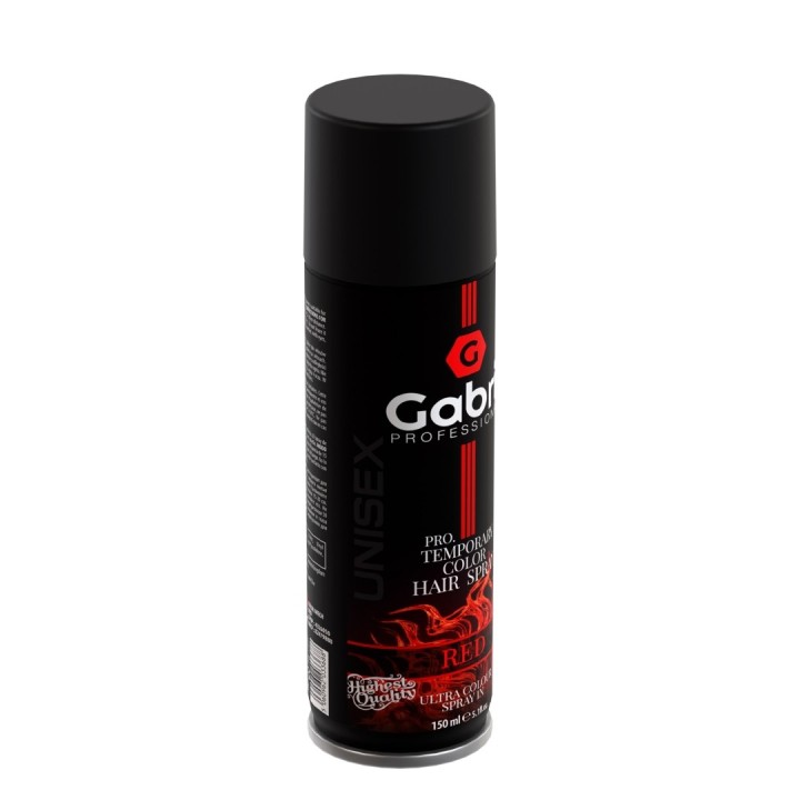 Spray para Cabello Color Rojo Gabri Professional 150ml
