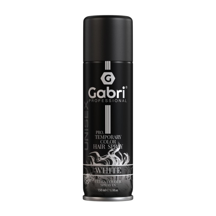 Gabri Professional Silver Pro Temporary Color Hair Spray 150ml