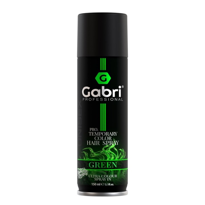 Spray para Cabello Color Verde Gabri Professional 150ml