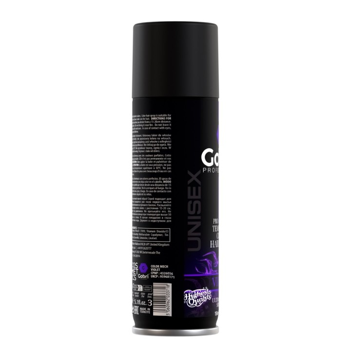 Spray para Cabello Color Violeta Gabri Professional 150ml