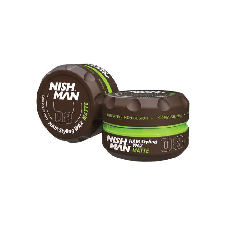 Cera Base Agua Cabello Matte 08 Nishman 150 ml