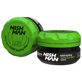 Cera Matt Clay Keratin M2 Nishman 100ml