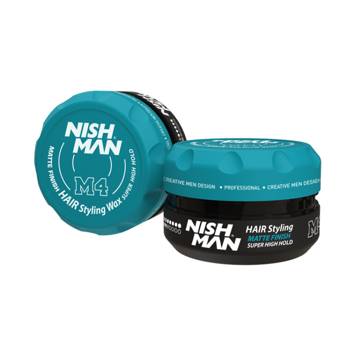 Cera Acabado Mate Extra Fuerte M4 Nishman 100ml