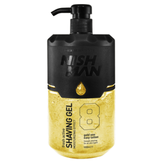 Gel de Afeitar Gold One nº8 Nishman 1L