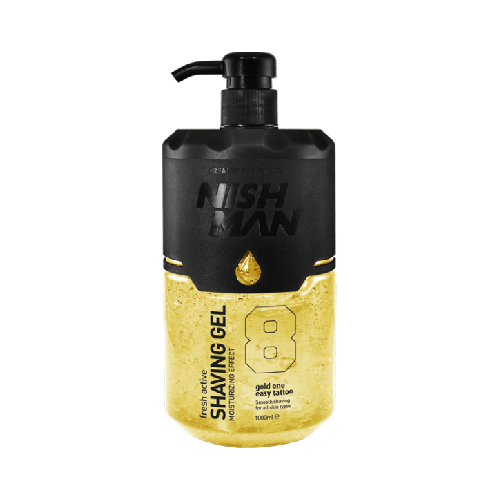 Gel de Afeitar Gold One nº8 Nishman 1L
