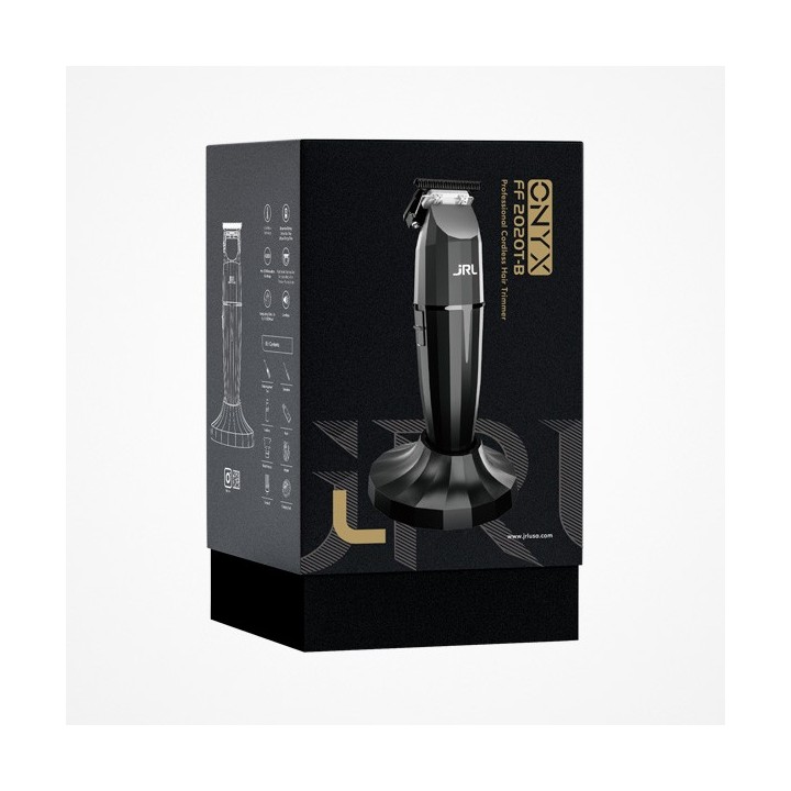 Máquina Cortar Pelo Profesional Trimmer Fresh Fade Black Onyx 2020T-B JRL
