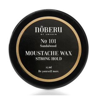 Cera para Bigote Fijación Ligera Sándalo Noberu Of Sweden 25ml