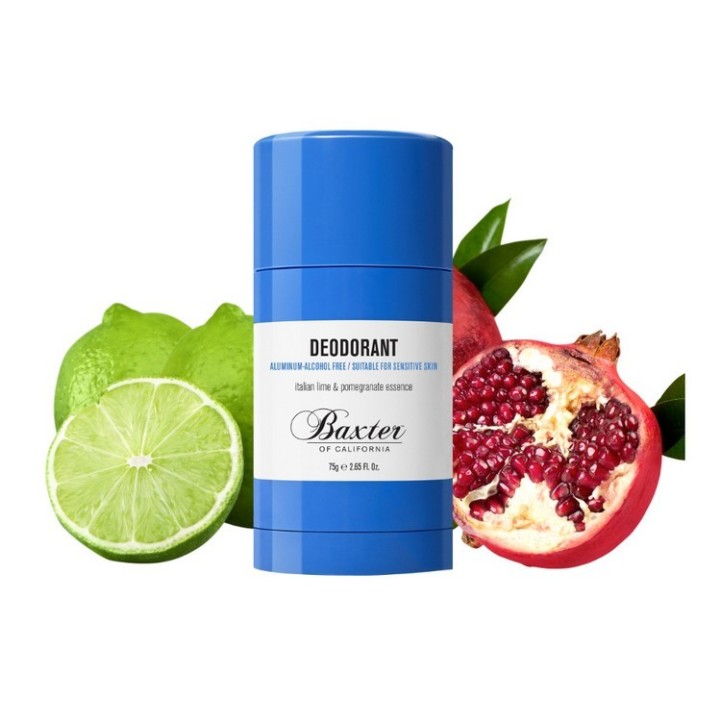 Desodorante Barra Lima Italiana & Granada Baxter of California 75ml