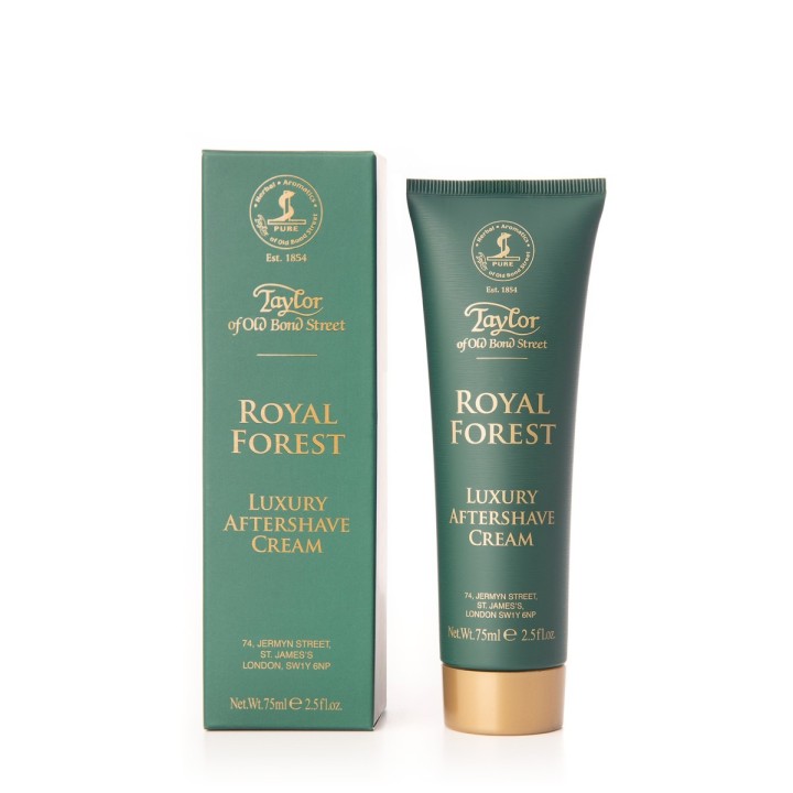 Taylor of Old Bond Street Aftershave Cream Royal Forest Collection 75ml