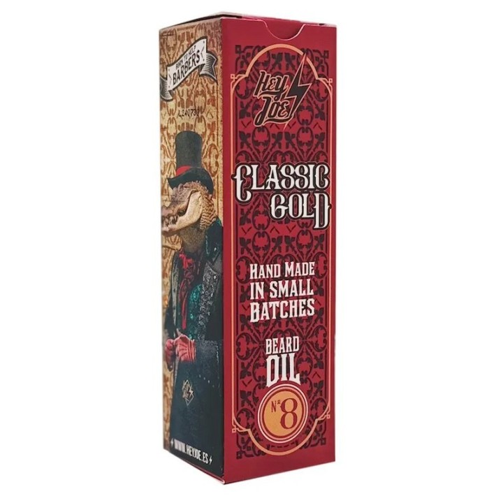 Aceite para barba Hey Joe nº8 Classic Gold 30ml
