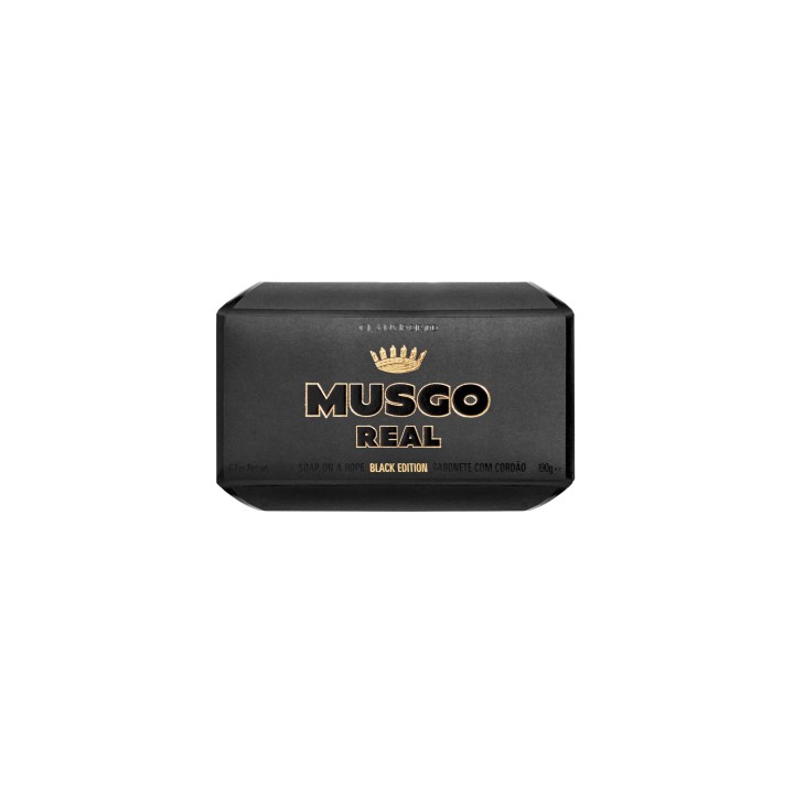 Jabón de Baño Musgo Real Black Edition con Colgador 190gr