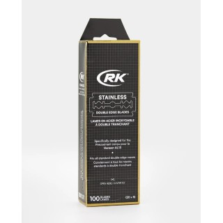 100 Cuchillas de afeitar Doble Hoja Henson