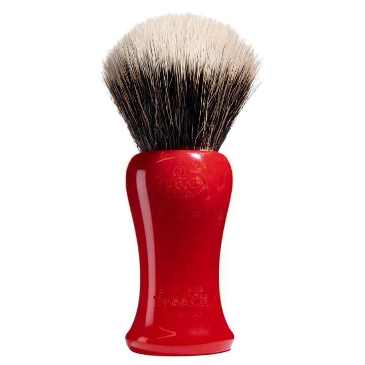 Omega Synthetic Fibre Shaving Brush Elite Passion