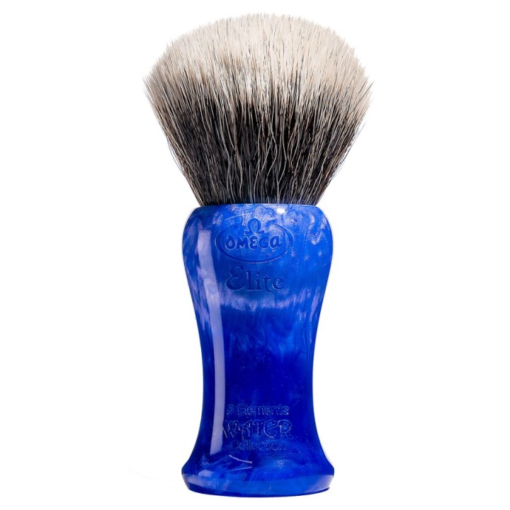 Omega Synthetic Fibre Shaving Brush Elite Water