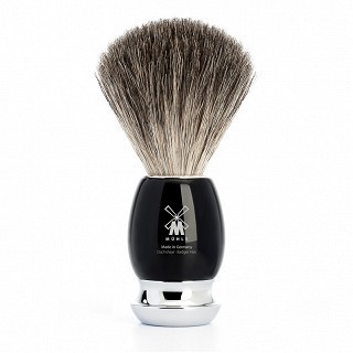 Brocha de Afeitar Tejón Gris Mühle Negra