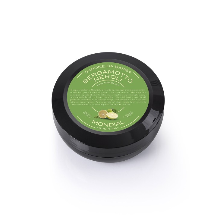 Jabón Afeitar Bergamota & Neroli Mondial 60gr 