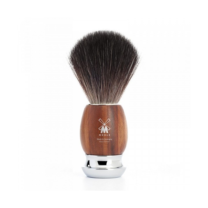 Brocha de Afeitar Mühle Fibra M "Tejón Negro"  Serie Vivo