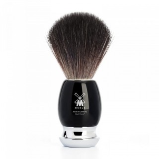 Brocha de Afeitar Mühle Fibra M "Tejón Negro"  Serie Vivo