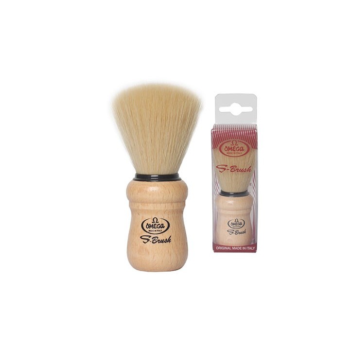 Brocha de Afeitar Pelo Sintético Omega 