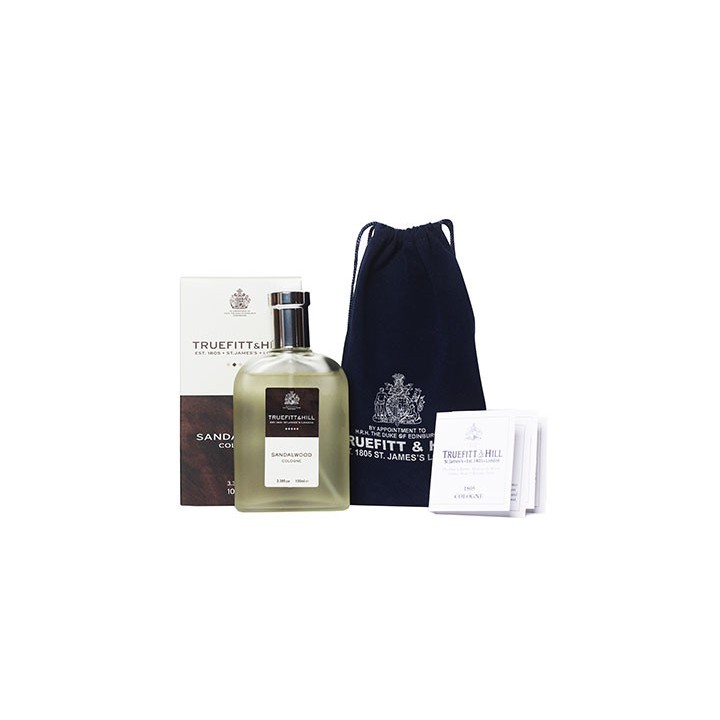 Truefitt & Hill Colonia Sándalo 100ml + Cologne 8 Sample Pack