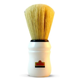 Brocha Afeitar Barbera Omega Cerda Nº 49 Mango Blanco
