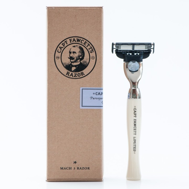 Maquinilla de Afeitar Cabezal Gillette Mach 3 Captain Fawcett