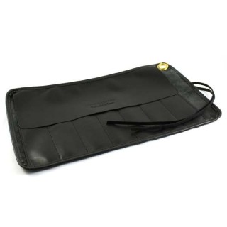 Funda de cuero Negro 7 Navajas Thiers Issard enrollable