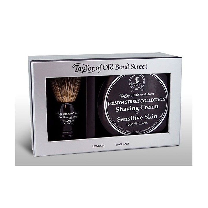 Jermyn Street Collection Pure Badger & Bowl Gift Box Set