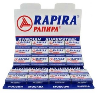 100 Cuchillas Doble Hoja  Rapira Supersteel