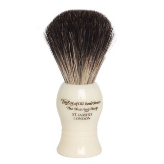 Brocha de Afeitar Taylor of Old Bond Street Pure Badger . Blanca