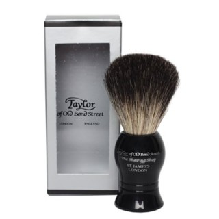 Brocha de Afeitar Taylor of Old Bond Street Pure Badger. Negra 