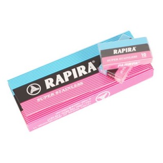 100 Cuchillas Doble Hoja Rapira Classic